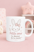 Mug Petite Soeur Douce personnalisé – cadeau qui réchauffe le cœur | Instant Mugs