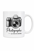 Mug Photographe personnalisé – passion de l'image | Instant Mugs