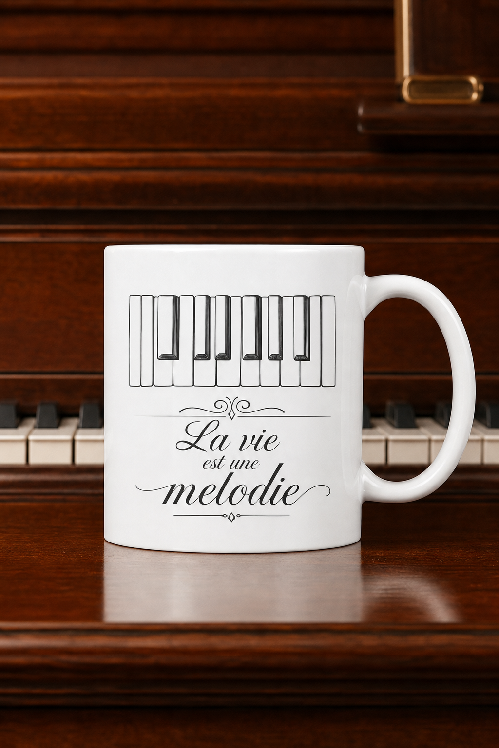 Mug Pianiste Expert personnalisé – passion du piano | Instant Mugs