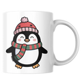 Mug pingouin d’hiver – tasse en céramique mignonne et personnalisable – Instant Mugs - Mug