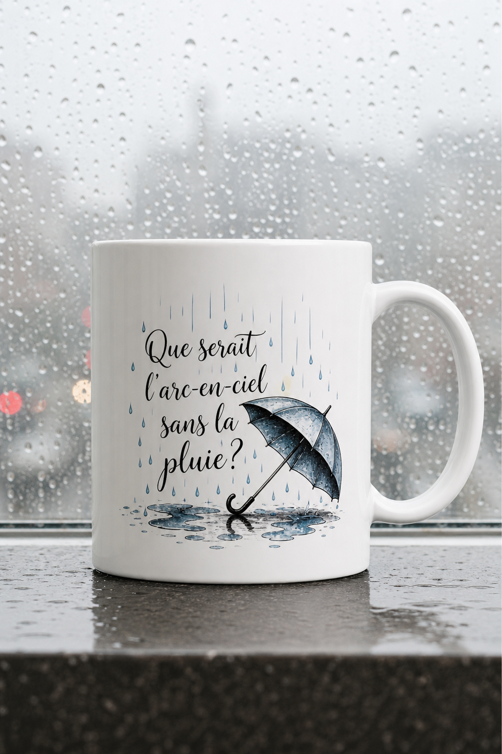 Mug Pluie Douce personnalisé – évasion apaisante | Instant Mugs