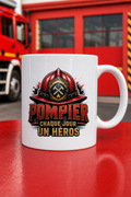 Mug Pompier personnalisé – hommage protecteur | Instant Mugs