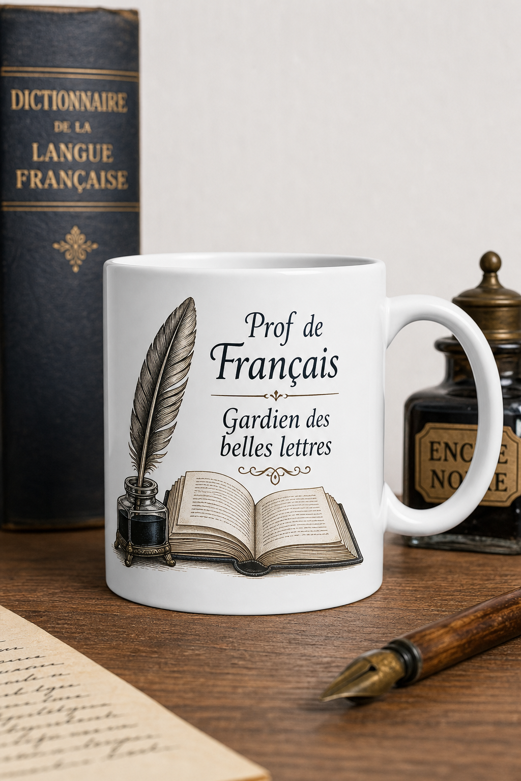 Mug Prof de Français personnalisé – passion de l'enseignement | Instant Mugs