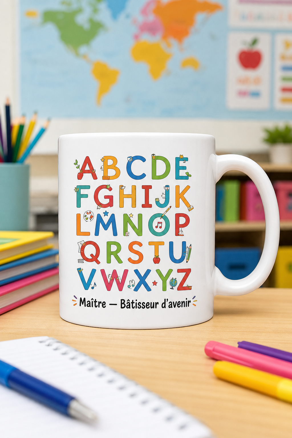 Mug Professeur des Écoles personnalisé – hommage enseignant | Instant Mugs