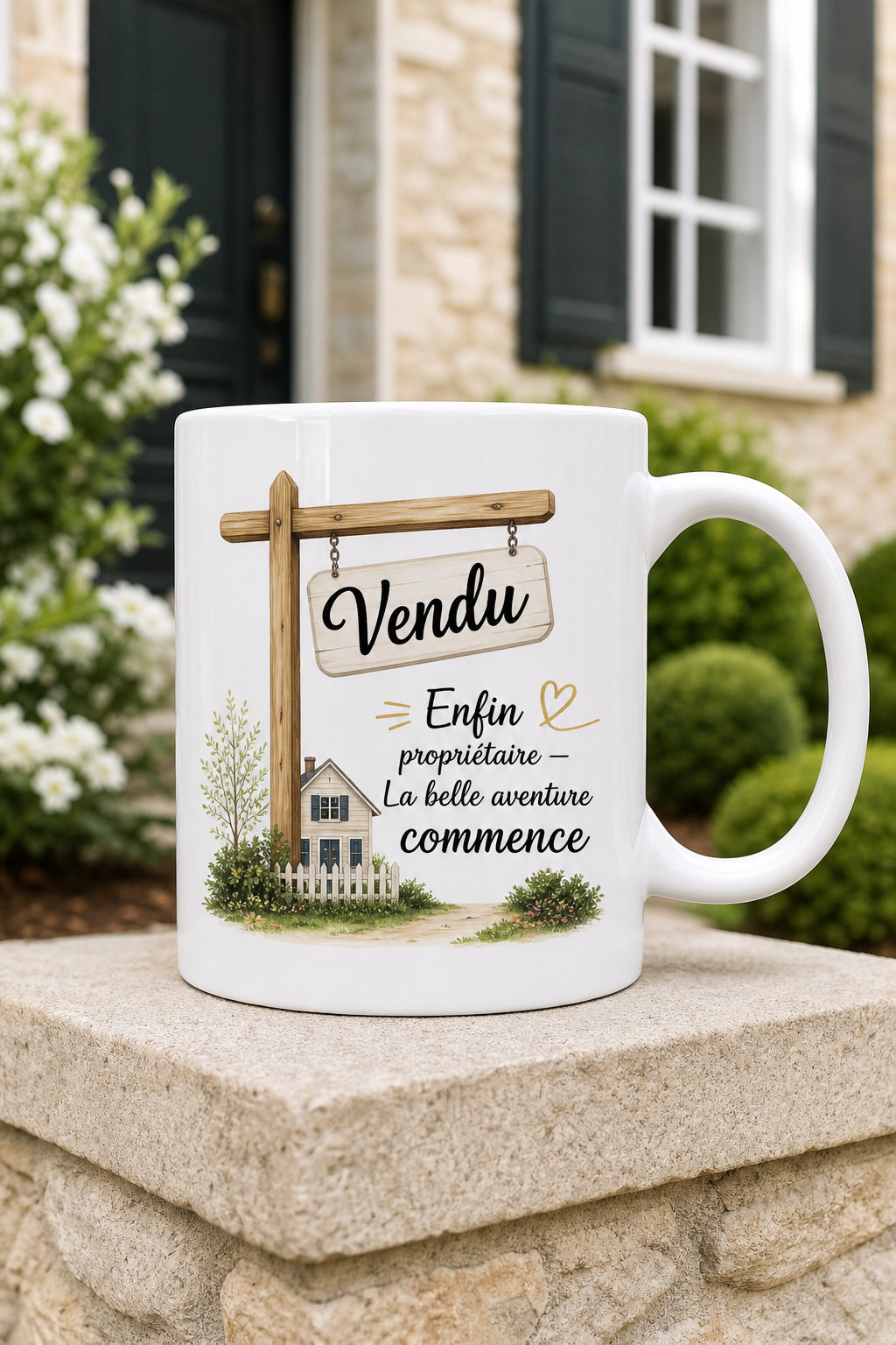 Mug Propriétaire Fier personnalisé – fierté d'un nouveau chez-soi | Instant Mugs