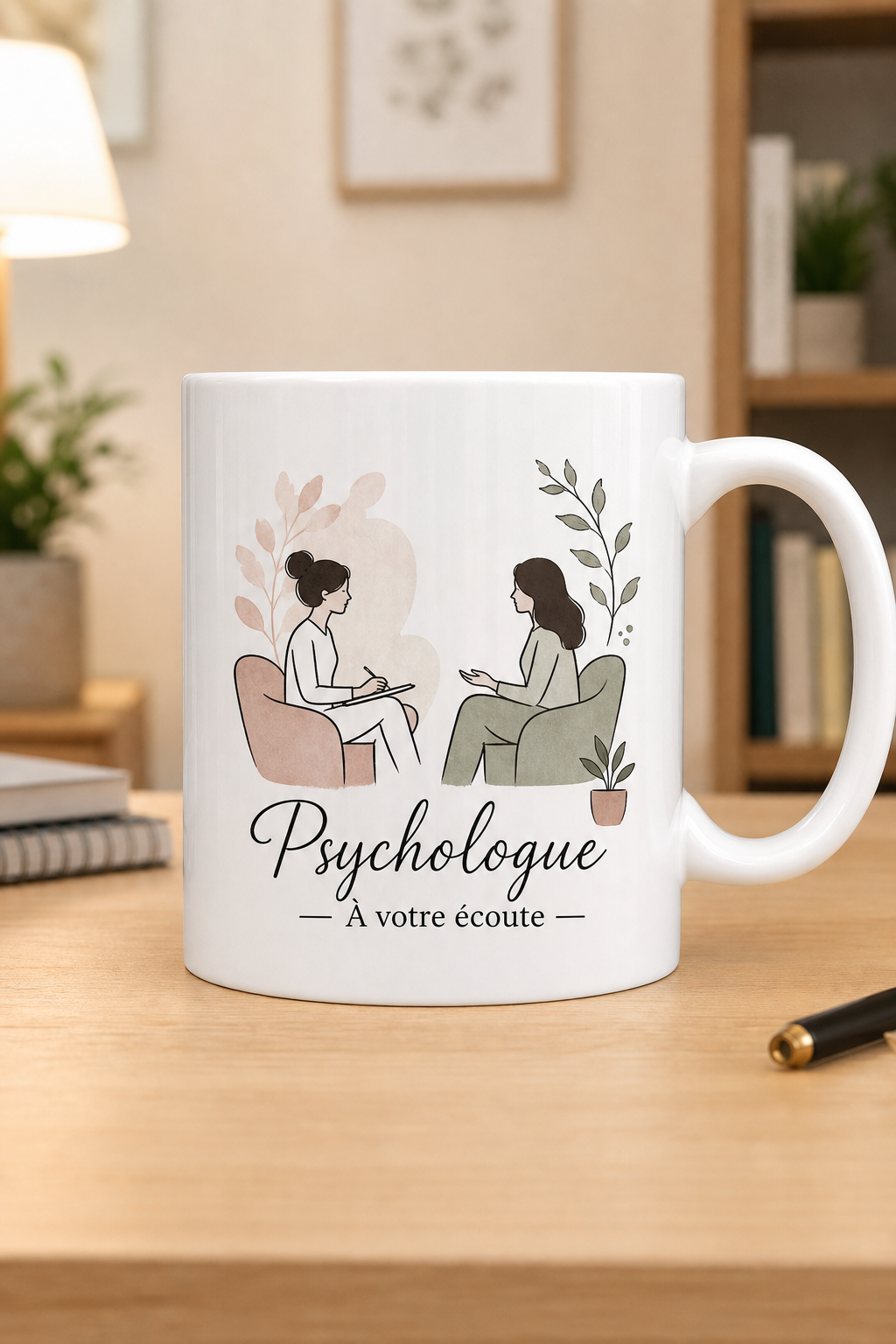 Mug Psychologue personnalisé – hommage sincère | Instant Mugs