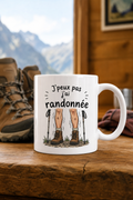 Mug Randonneur Humour personnalisé – pauses sur les sentiers | Instant Mugs