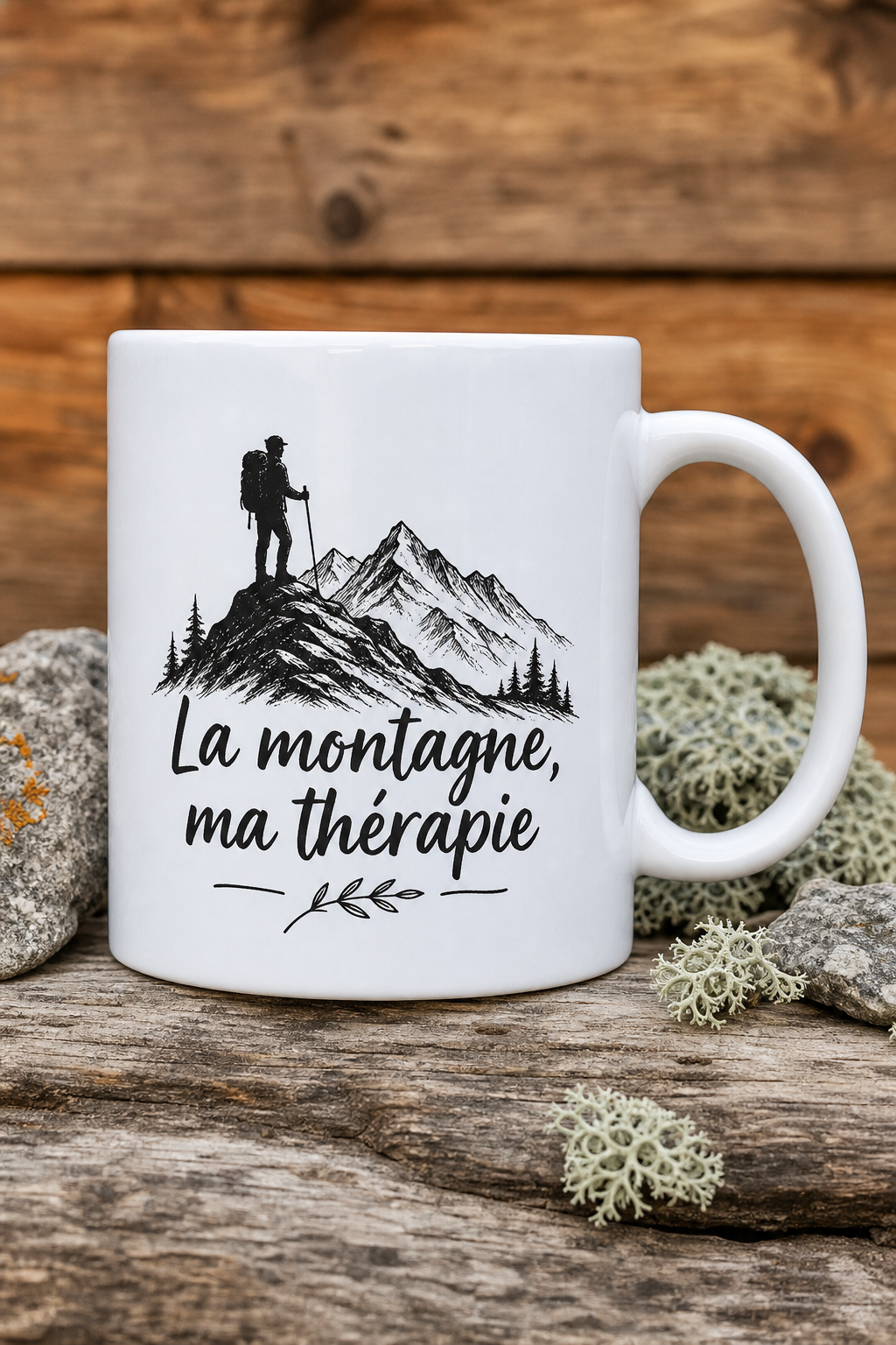 Mug Randonneur Nature personnalisé – passion et sérénité | Instant Mugs