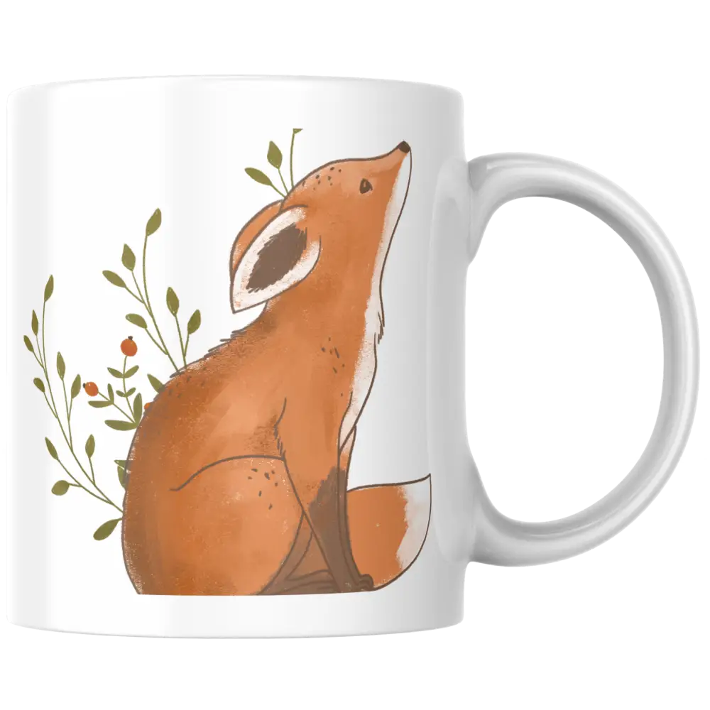 Mug renard automne – tasse en céramique cosy – Instant Mugs - Mug