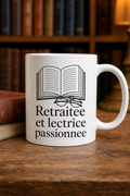 Mug Retraite Lecture — Un doux compagnon pour savourer chaque page