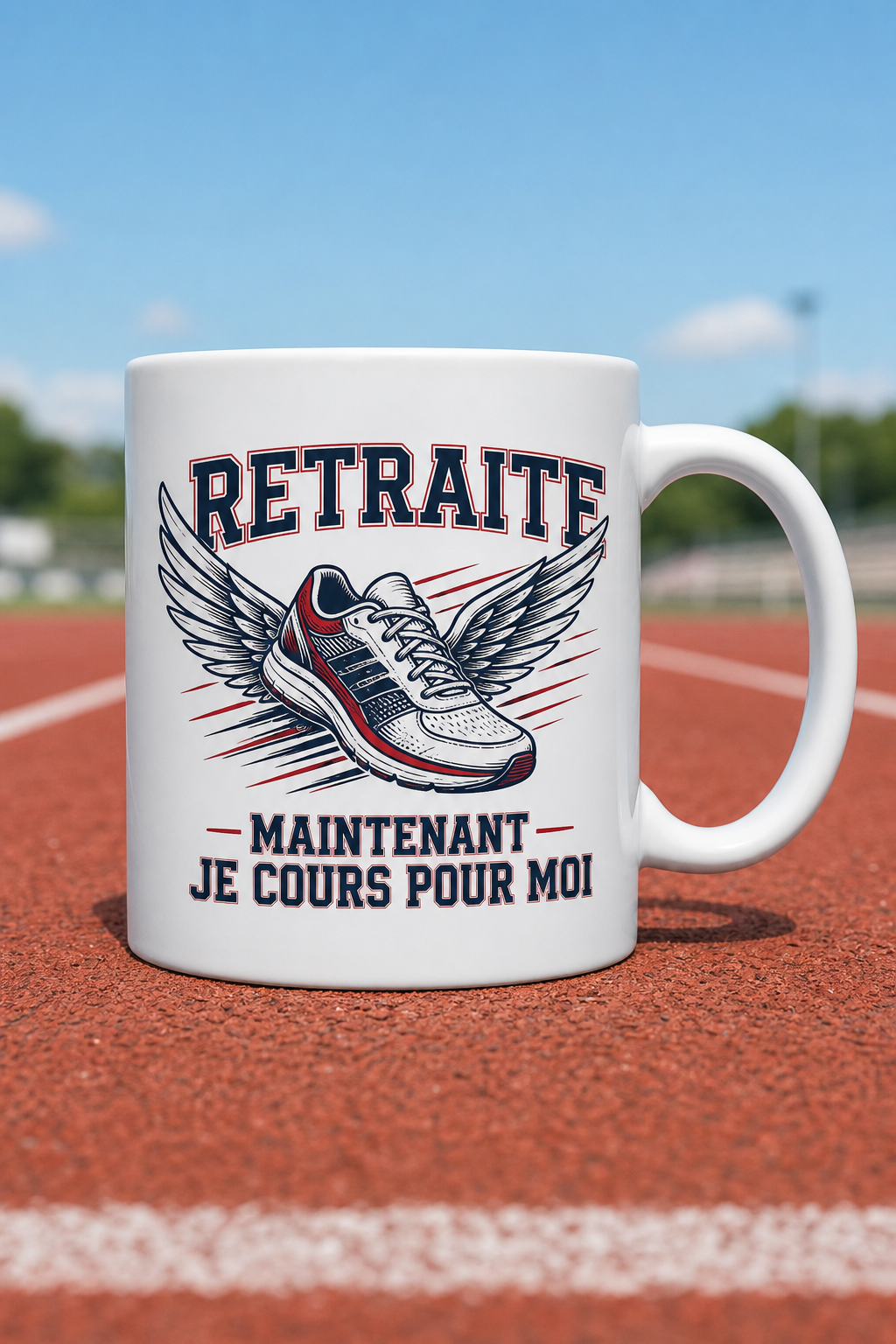 Mug Retraite Sport personnalisé – passionné de sport | Instant Mugs