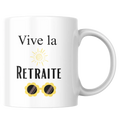 Mug retraite – tasse “Vive la retraite” en céramique – Instant Mugs - Mug