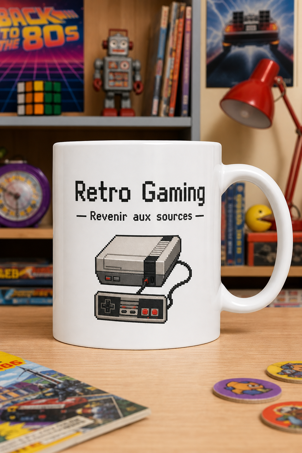 Mug Retro Gaming personnalisé – univers pixelisé | Instant Mugs