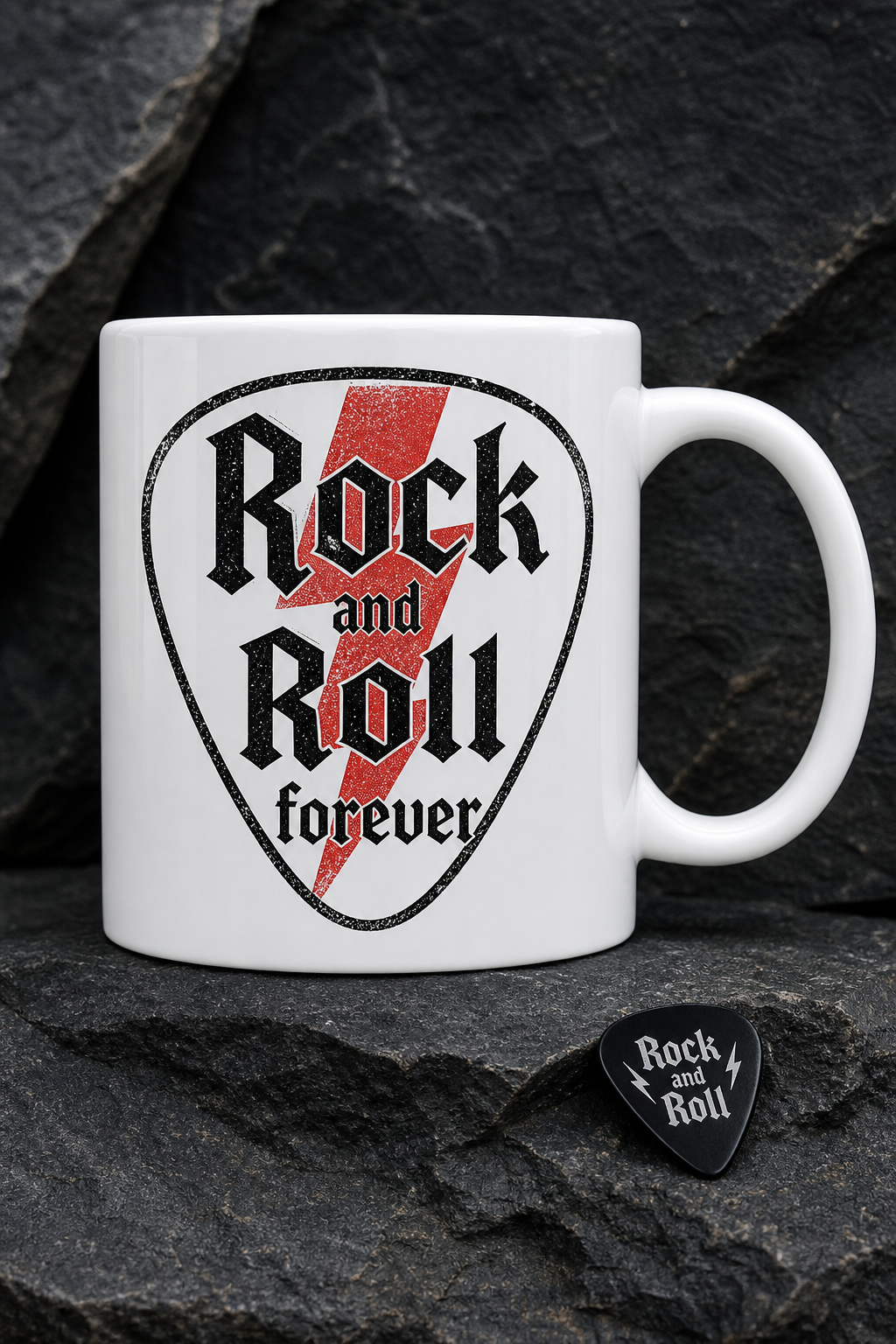 Mug Rock and Roll personnalisé – esprit rebelle pour mélomanes | Instant Mugs