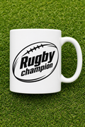 Mug Rugby Champion personnalisé – passion du rugby | Instant Mugs