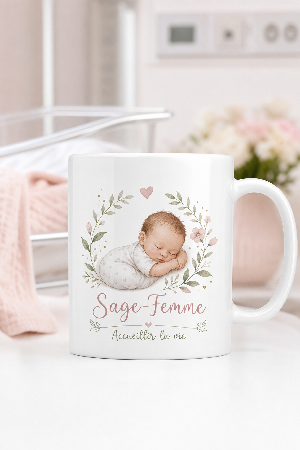 Mug Sage-Femme personnalisé – vocation essentielle | Instant Mugs