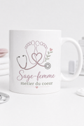 Mug Sage-Femme personnalisé – professionnelles bienveillantes | Instant Mugs
