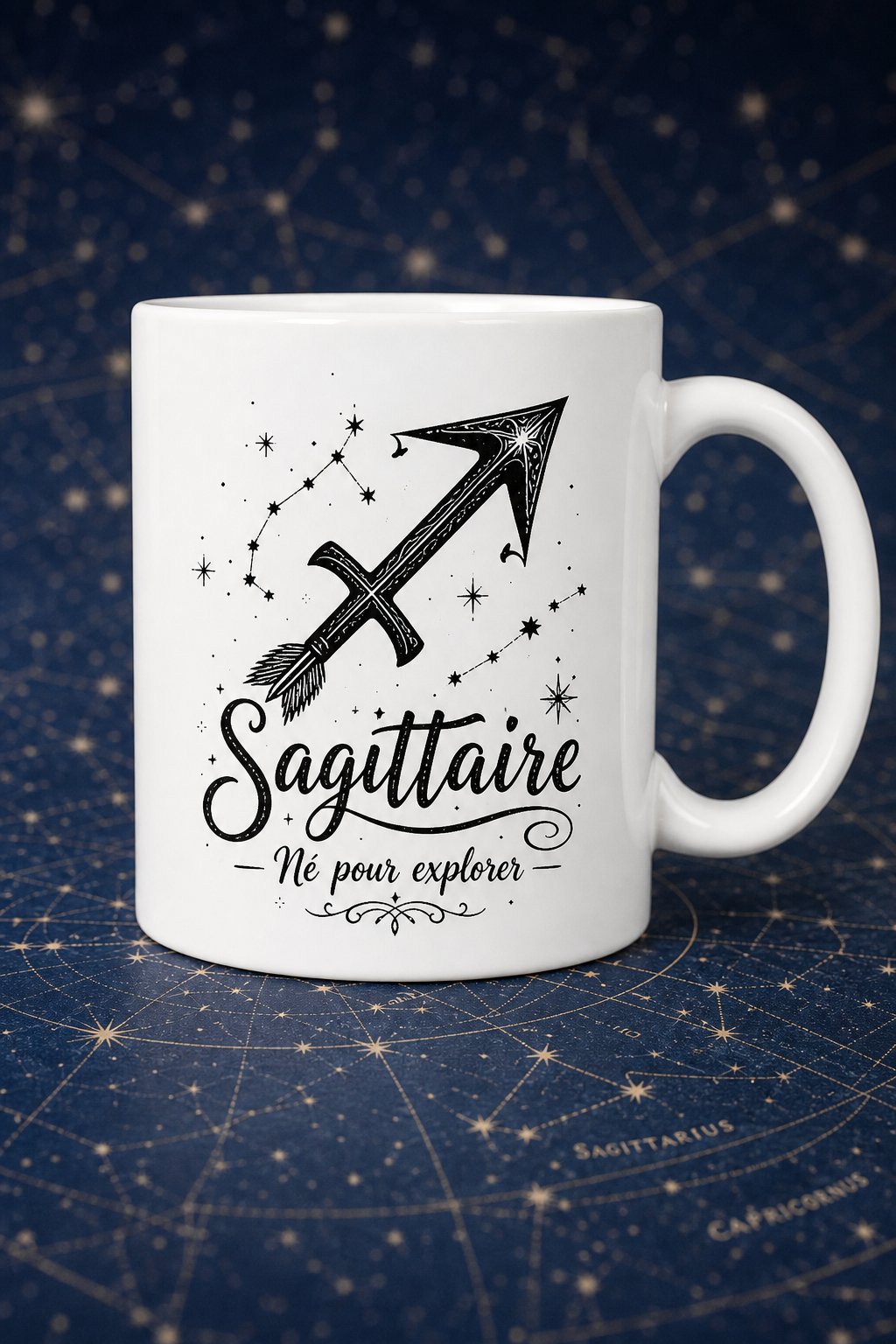 Mug Sagittaire personnalisé – horizons et aventure | Instant Mugs