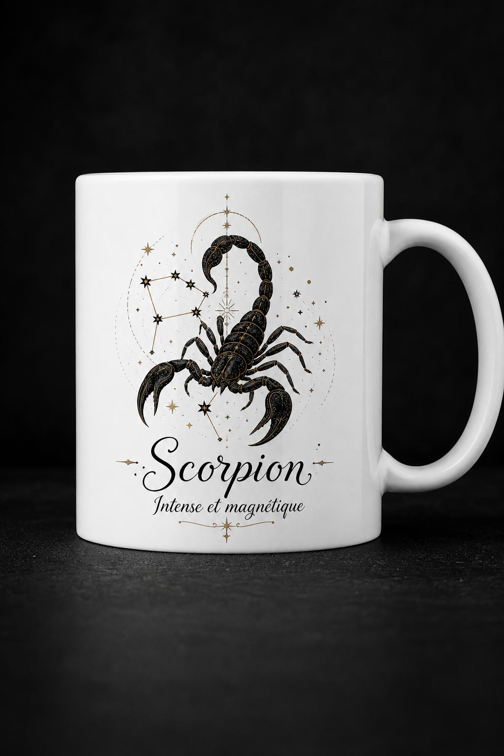 Mug Scorpion personnalisé – caractère intense zodiac | Instant Mugs