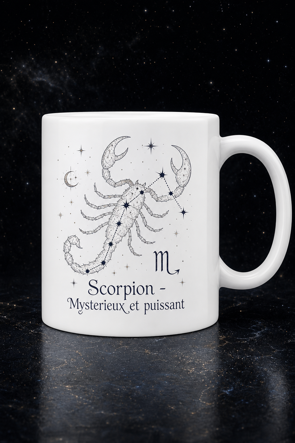 Mug Scorpion Mystérieux personnalisé – esprit énigmatique | Instant Mugs