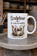 Mug Sculpteur personnalisé – mains créatrices | Instant Mugs
