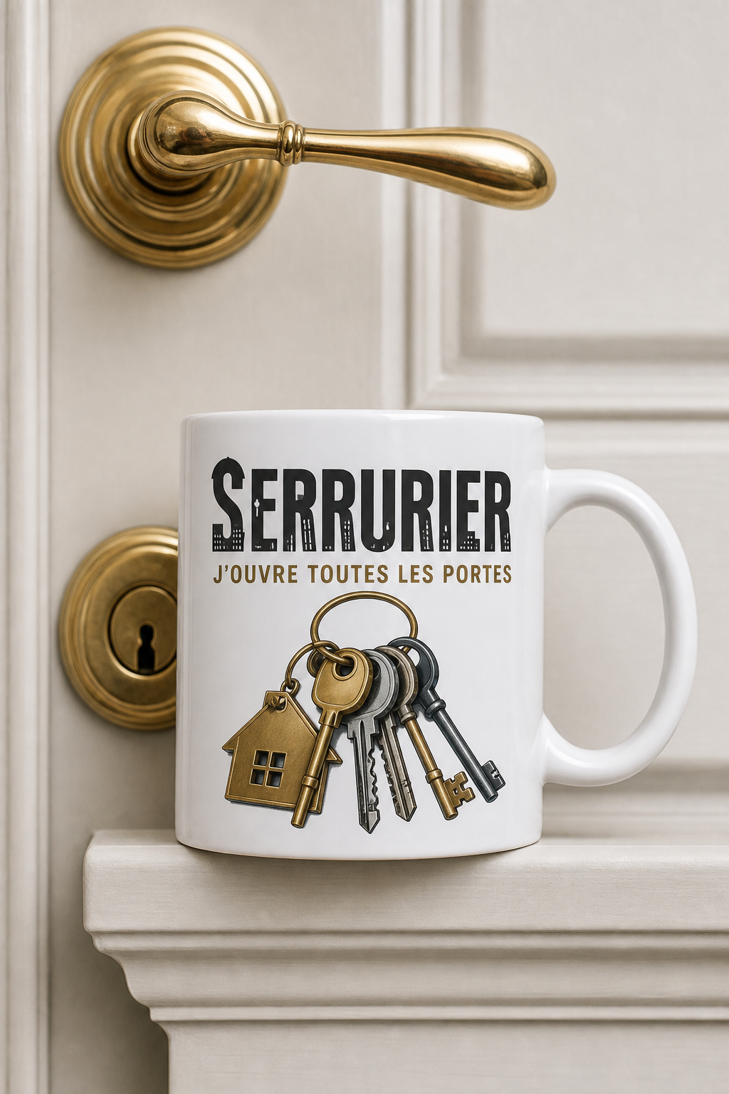 Mug Serrurier personnalisé – ouvre toutes les portes | Instant Mugs