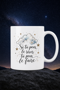 Mug Si Tu Peux Rêver personnalisé – inspiration chaque matin | Instant Mugs