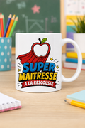 Mug Super Maitresse — Un hommage quotidien à l enseignement passionné