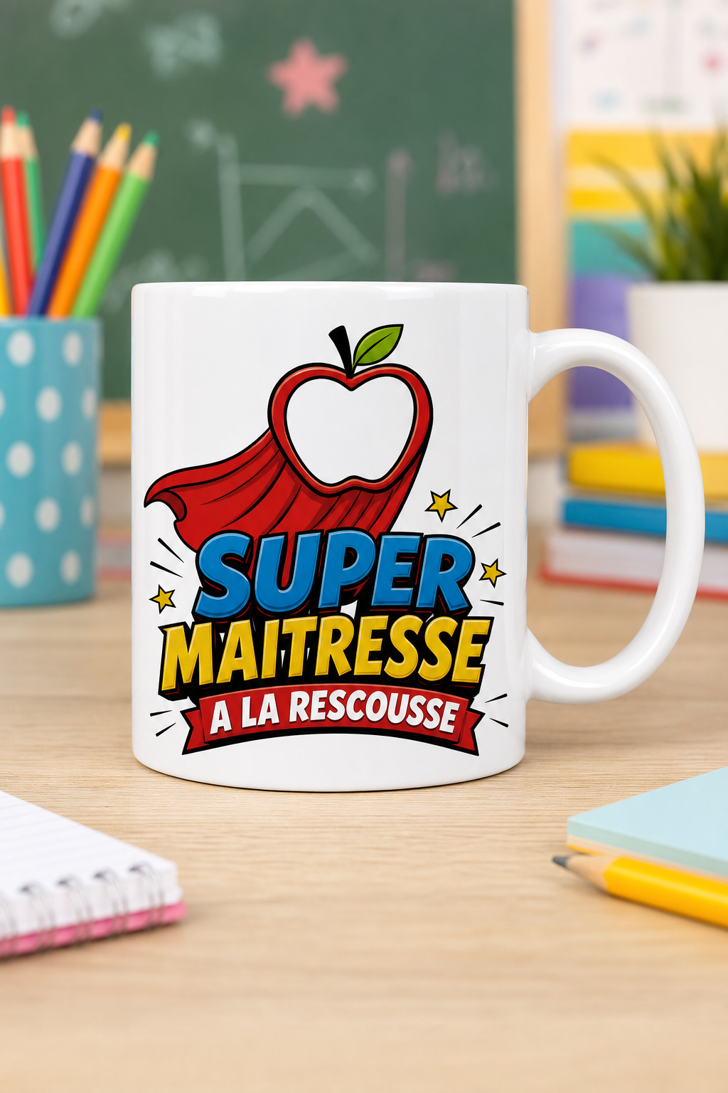 Mug Super Maîtresse personnalisé – hommage à l'enseignement | Instant Mugs