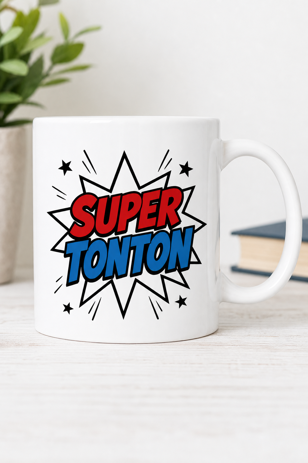 Mug Super Tonton personnalisé – héros du quotidien | Instant Mugs