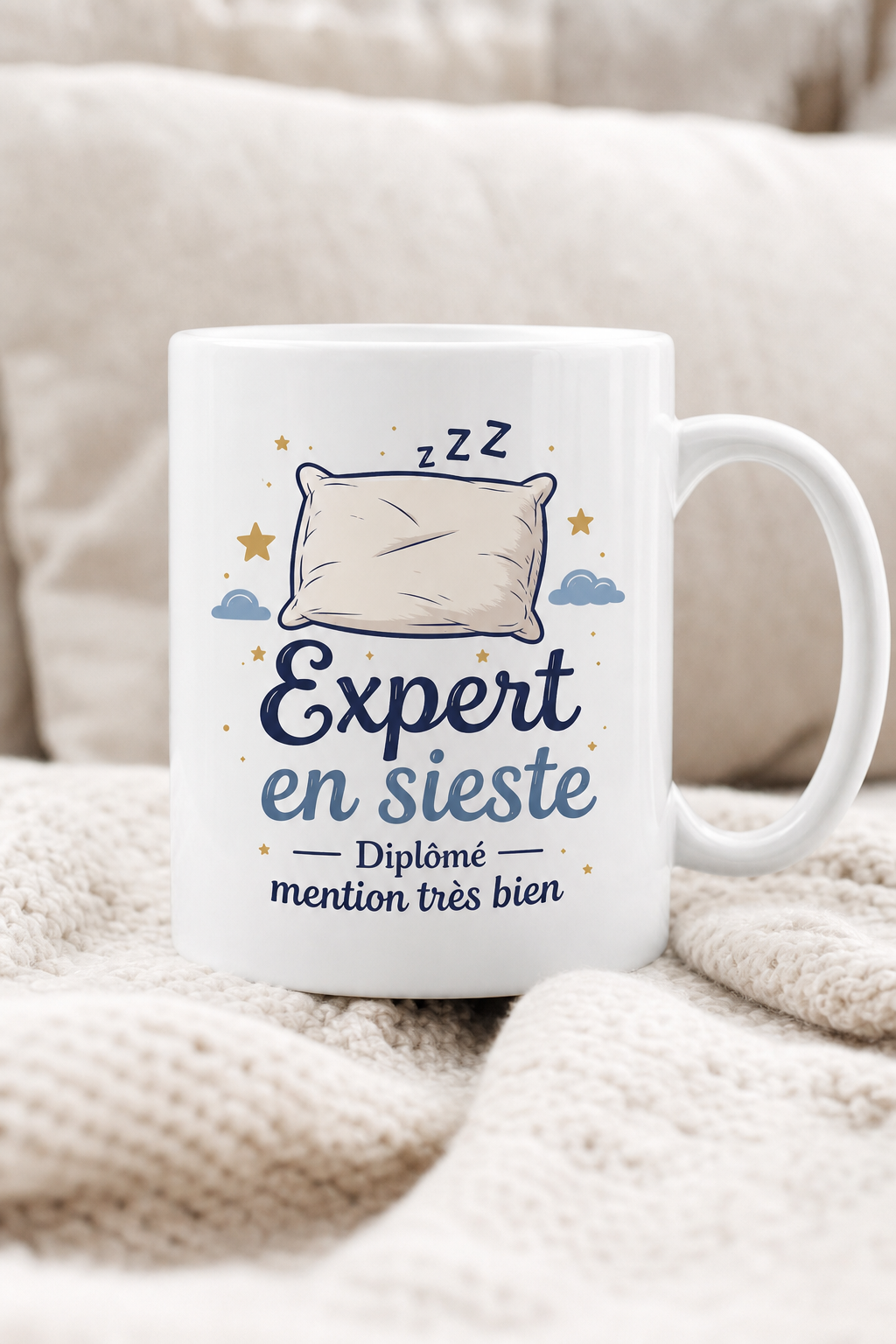 Mug Surdoué Sieste personnalisé – esprits brillants rêveurs | Instant Mugs