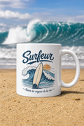 Mug Surf personnalisé – évasion océane | Instant Mugs