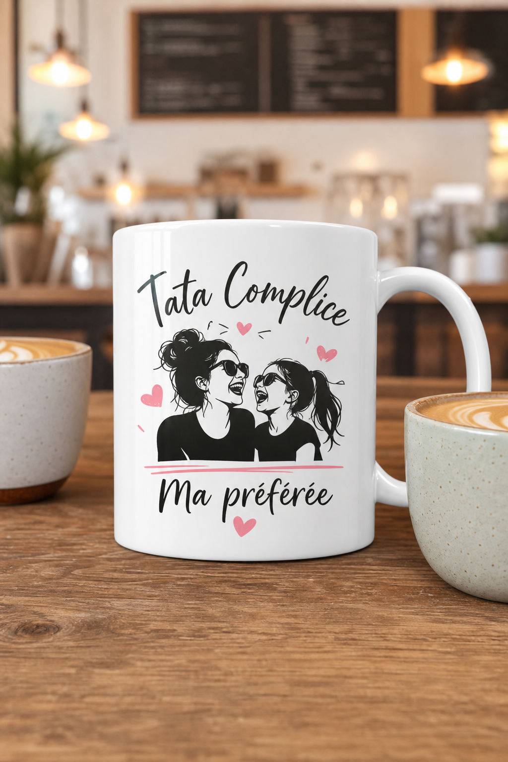 Mug Tata Complice personnalisé – lien unique entre complices | Instant Mugs
