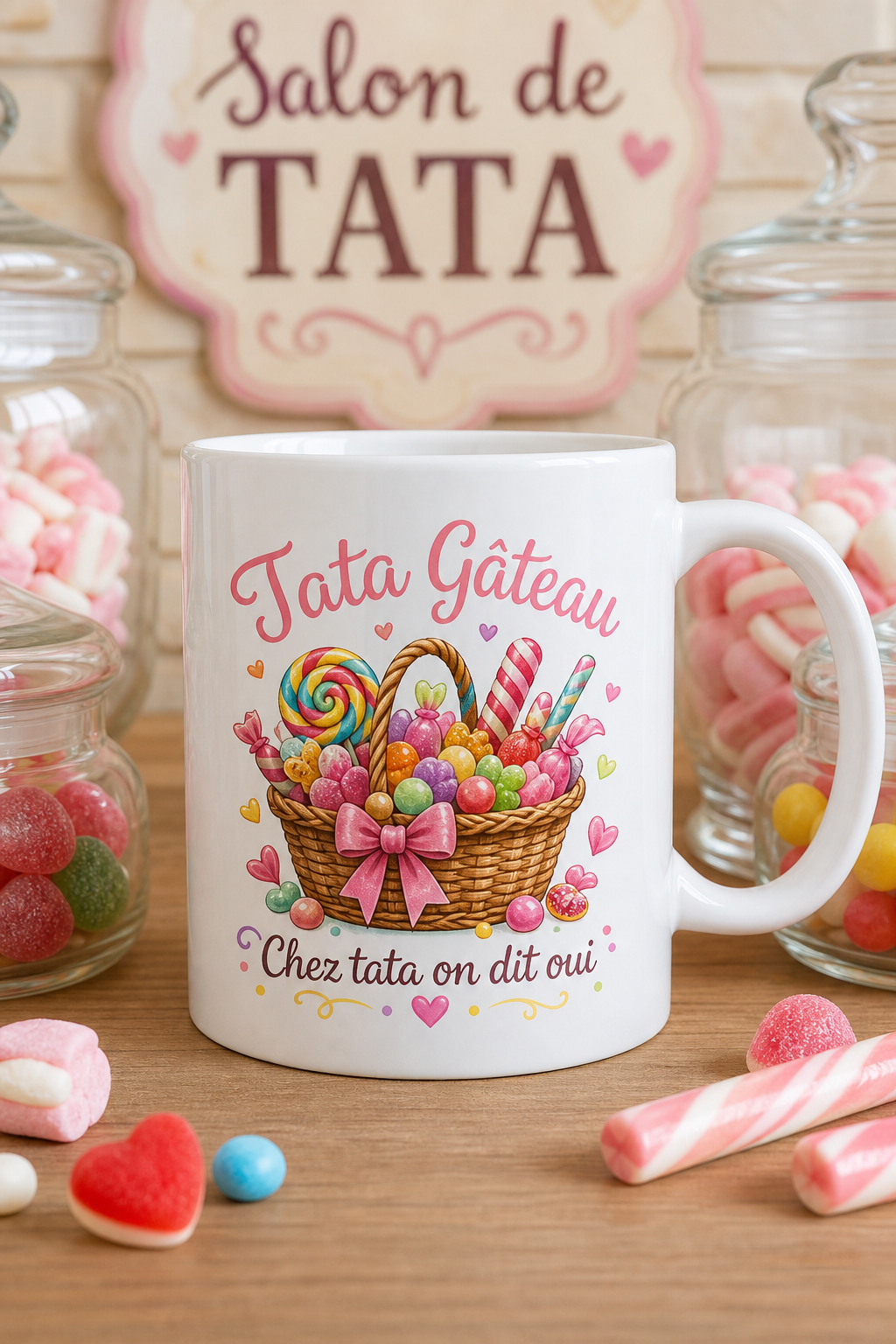 Mug Tata Gâteau personnalisé – attention douce et chaleureuse | Instant Mugs