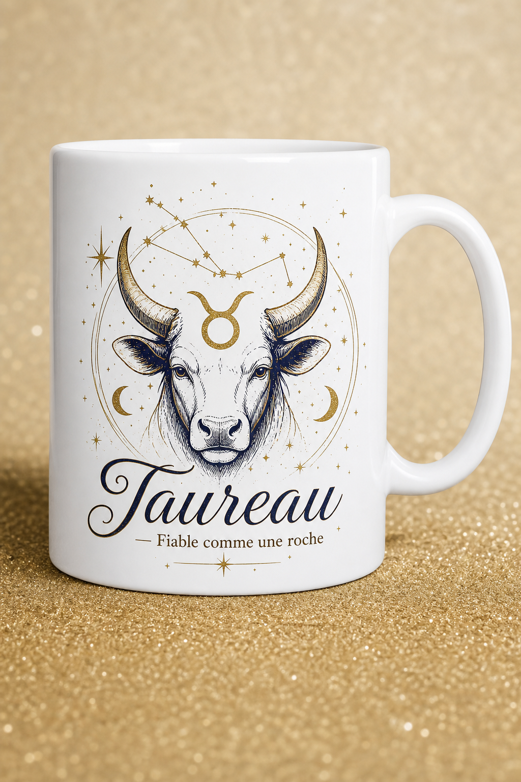 Mug Taureau personnalisé – signe astrologique fiable | Instant Mugs