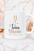 Mug Team Mariée personnalisé – esprit festif EVJF | Instant Mugs