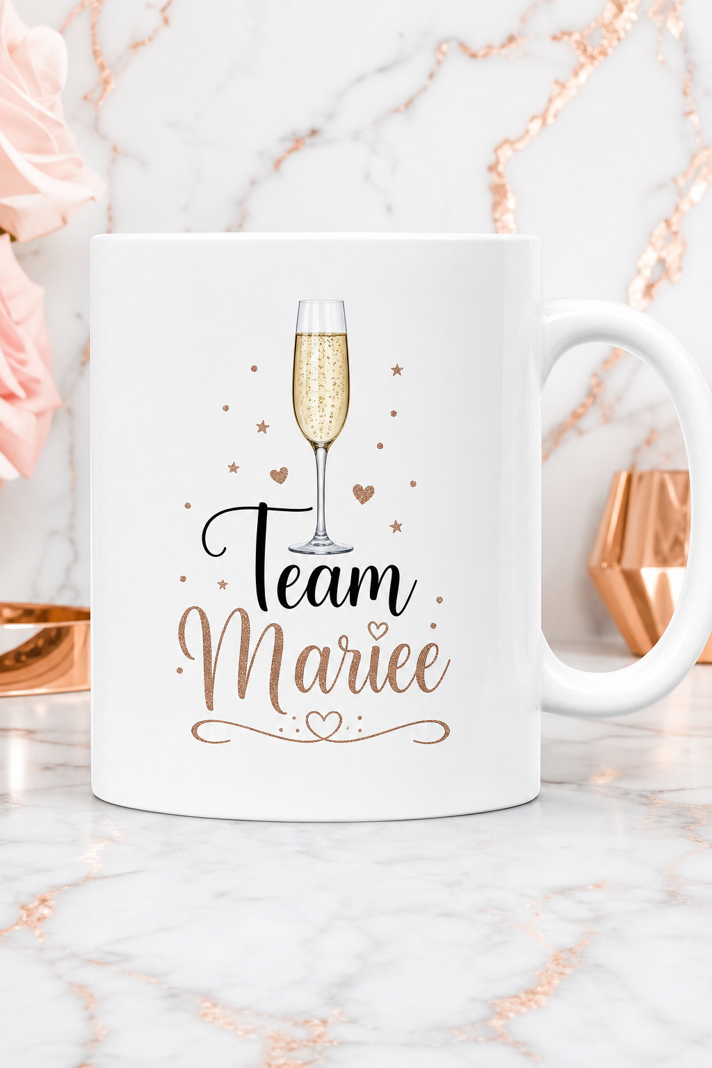 Mug Team Mariée personnalisé – esprit festif EVJF | Instant Mugs