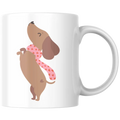 Mug teckel – tasse en céramique chien mignon personnalisable – Instant Mugs - Mug