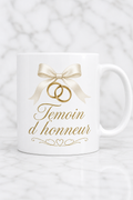 Mug Témoin d'Honneur personnalisé – rôle mémorable | Instant Mugs