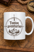 Mug Tonton Aventurier — L aventure au quotidien d’un tonton pas comme les autres