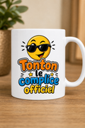 Mug Tonton Complice personnalisé – liens forts célébrés | Instant Mugs