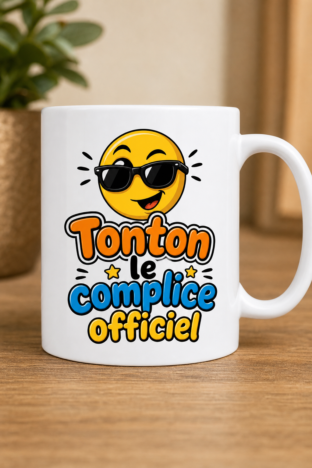Mug Tonton Complice personnalisé – liens forts célébrés | Instant Mugs