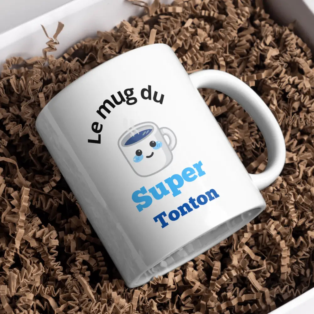 Mug tonton – Le mug du Super Tonton en céramique – cadeau original – Instant Mugs - Mug