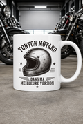 Mug Tonton Motard — L hommage stylé pour l amoureux des deux-roues
