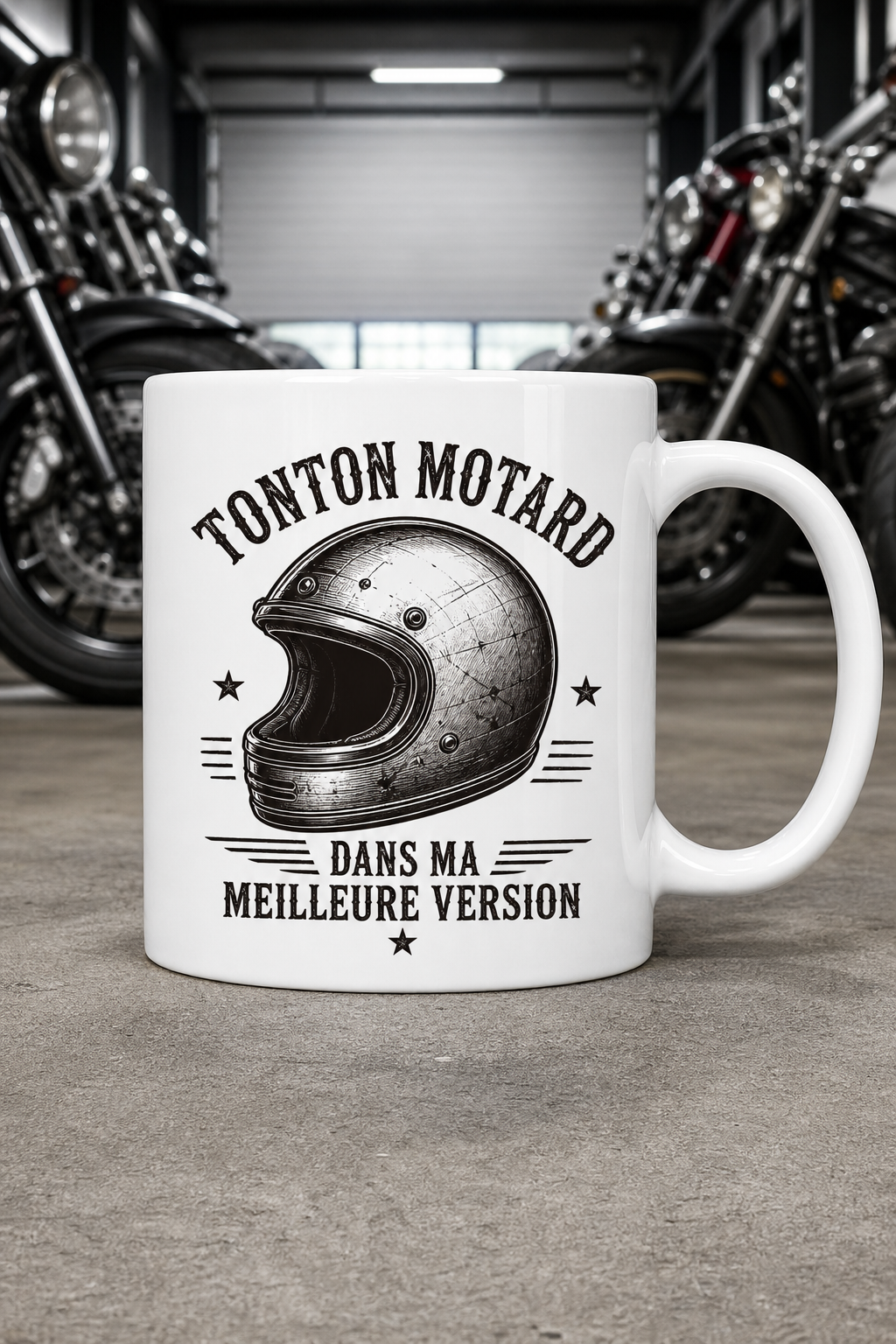 Mug Tonton Motard personnalisé – amoureux des deux-roues | Instant Mugs