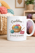 Mug Tricot Crochet personnalisé – douceur créative | Instant Mugs