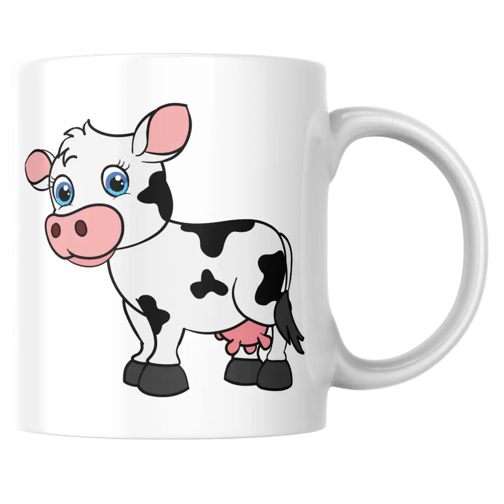 Mug vache – tasse céramique vache cartoon mignonne – Instant Mugs - Mug