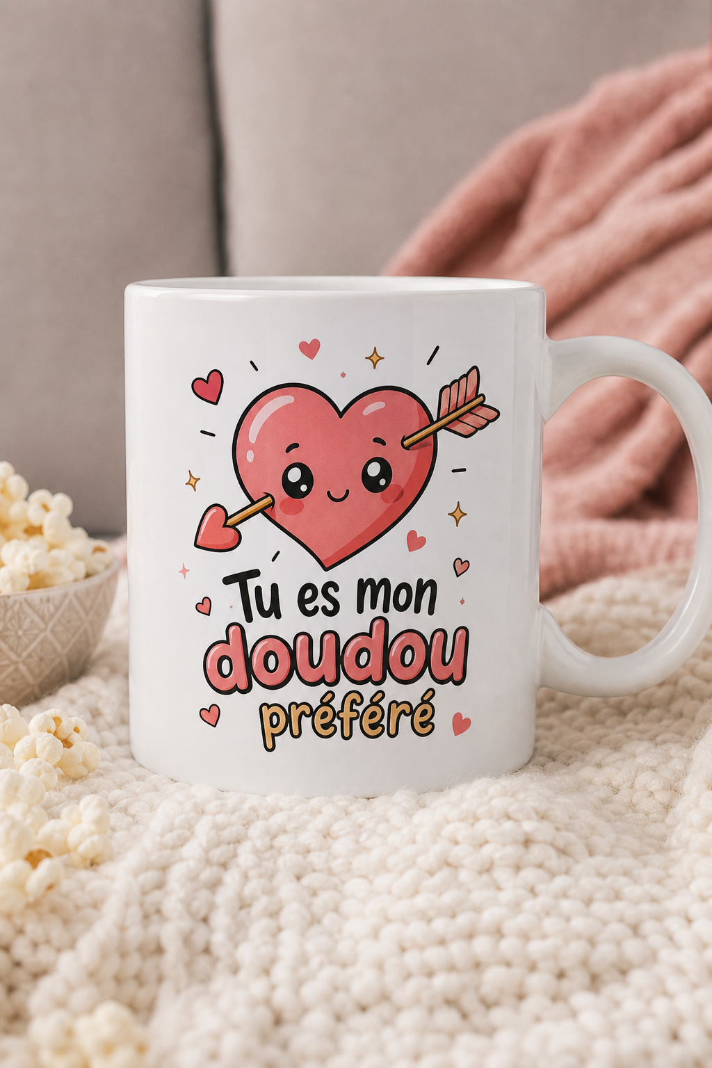 Mug Valentin Humour personnalisé – amour avec légèreté | Instant Mugs