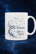 Mug Verseau Libre personnalisé – personnalité unique | Instant Mugs