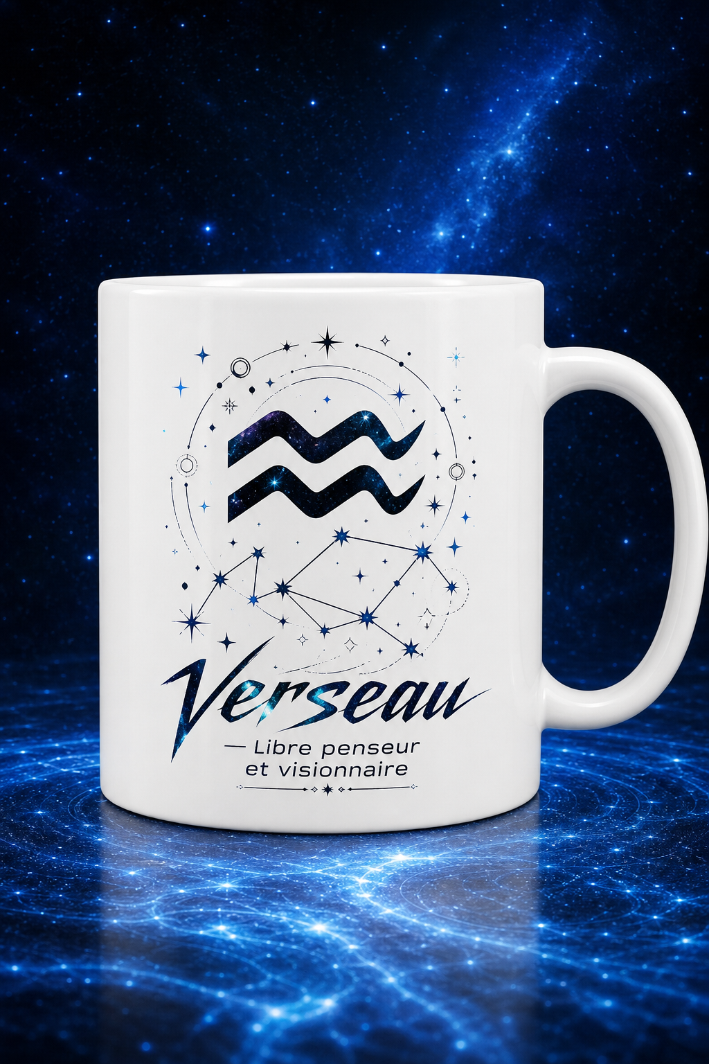 Mug Verseau personnalisé – originalité signe astro | Instant Mugs